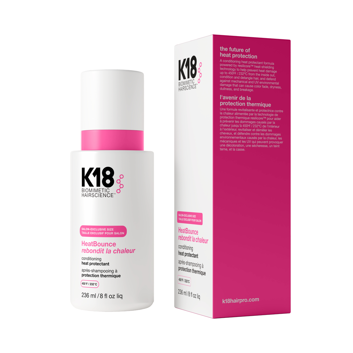 k18 HeatBounce conditioning heat protectant PRO 236ml