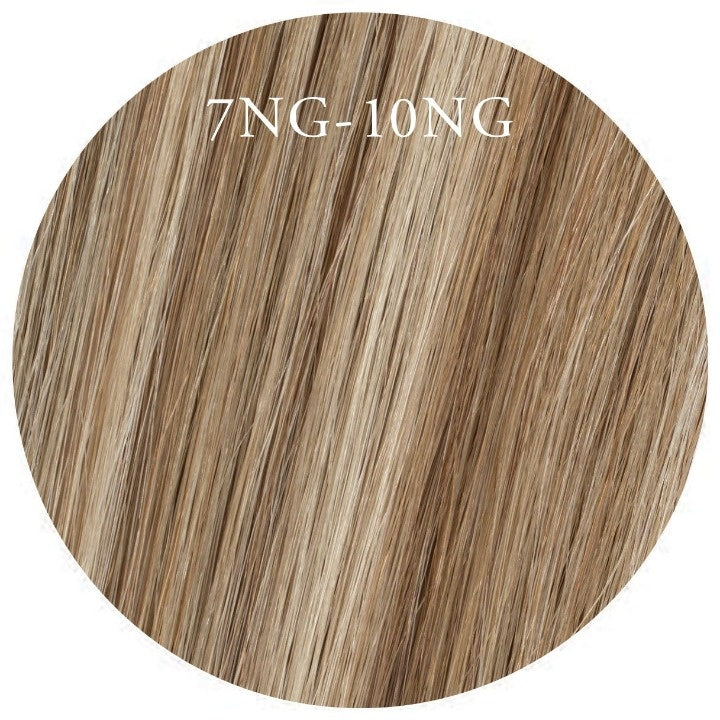 7NG-10NG-BOXSET/20INCH/50,8CM7PIECECLIPIN-LIGHTBRONDEH/LIGHT