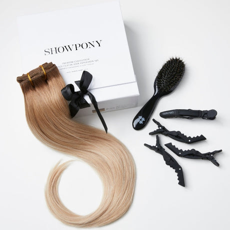 COFFRET 3N-BOX // 20 POUCES/50,8 CM 7 PIÈCES CLIP - BRUN NOIR