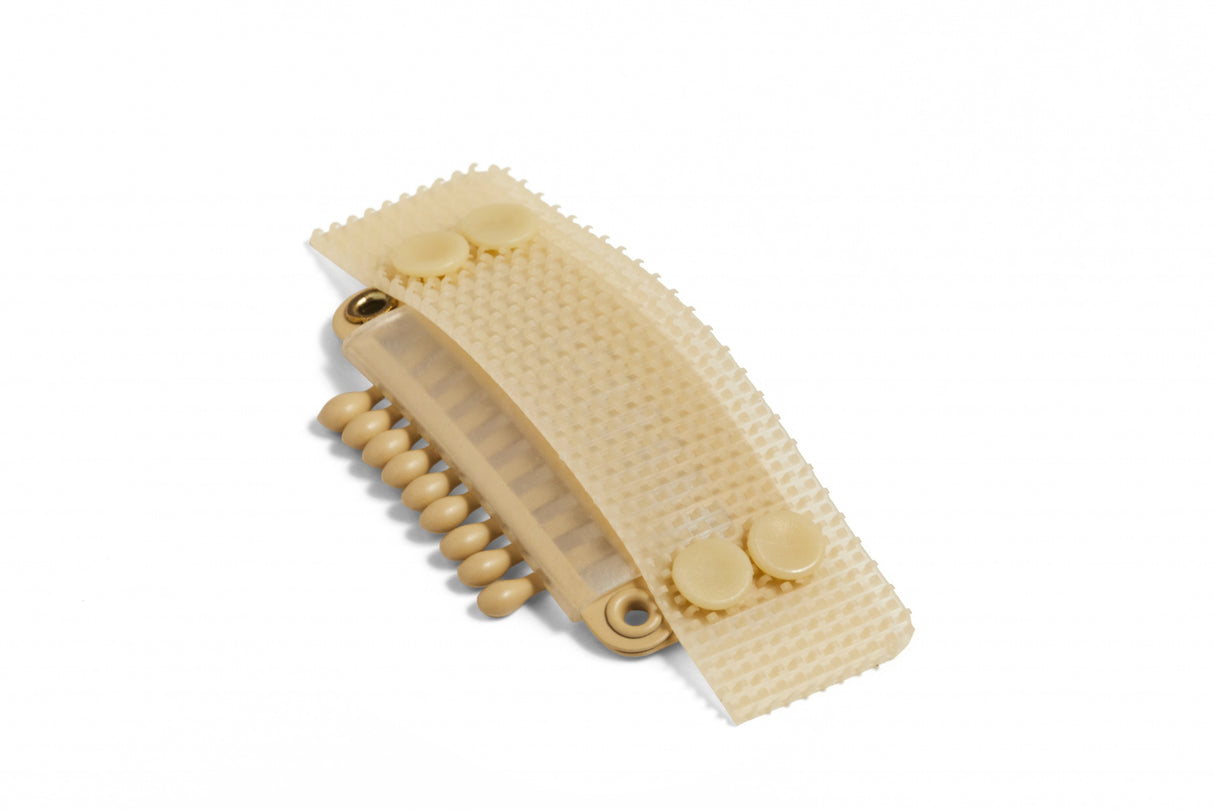 VELCRO CLIPS BLONDE - 4 Pc