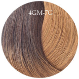 4GM-7G-20POUCES/50,8 CM 7 PIÈCES À CLIPS - CHÂTAIN CHAUD FONDANT OMBRÉ
